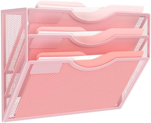 Kuntine.B Wall File Organizer Office Hanging Magazine Holder Wall File Organizer for Office Home by KuntineB