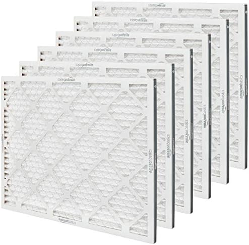 Amazon Basics 20x25x1 Air Filter 6-Pack, MERV 11 AC Furnace Filters, Dust, Pet, Allergen Control , Electrostatic, Removes Lint (Actual Size: 19.75" x 24.75" x 0.75") - Image 3