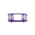 Billboard Barricade 42x96 Plastic Pedestrian Barricade- Purple by OTWSafety