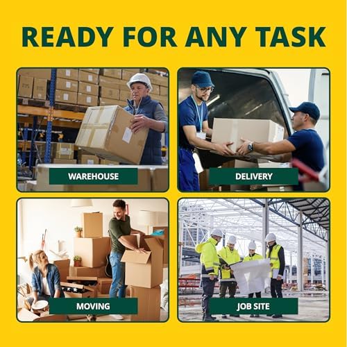 Harper Trucks BKB85 Steel P-Handle Hand Truck Dolly, 600 lb - Image 6