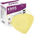 Miuphro KN95 Face Mask 25 Pack, 5-Layers Breathable KN95 Masks by Miuphro