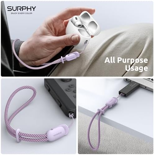 SURPHY 2 Pack Phone Lanyard, Phone Wrist Strap for Case, Camera Wrist Strap - Image 6