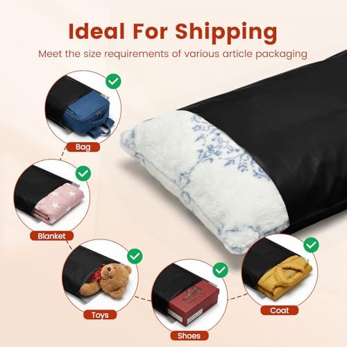 Metronic Large Poly Mailers 19x24 100 Pcs Shipping Bags for Clothing Black - Image 5