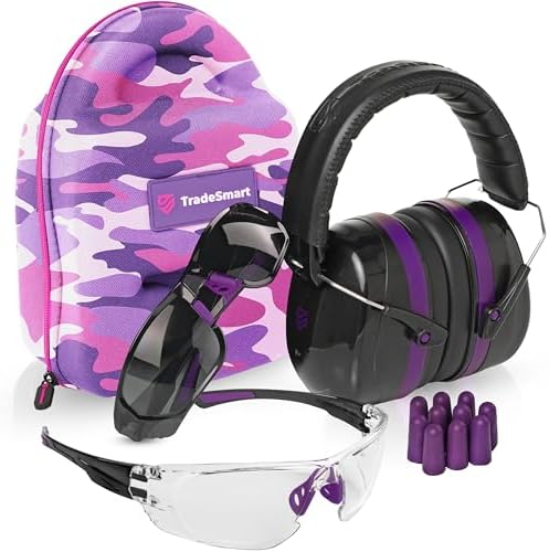 TradeSmart Shooting Ear & Eye Protection Kit, Combined NRR 38 by TradeSmart
