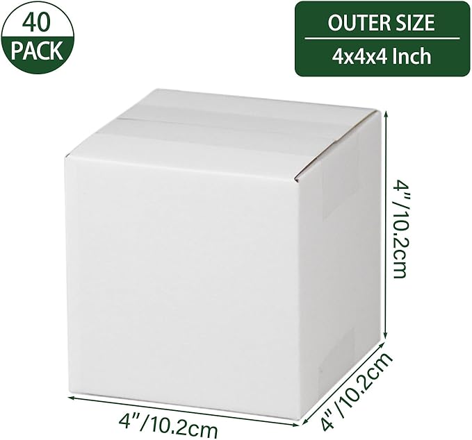 4x4x4 Inches Shipping Boxes Set of 40 - Image 2