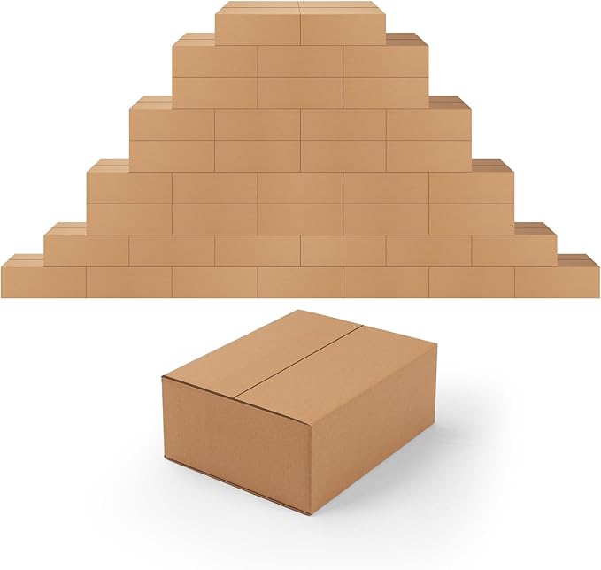 EdenseeLake 8x6x3 inches Shipping Boxes Small Cardboard Boxes by Edenseelake