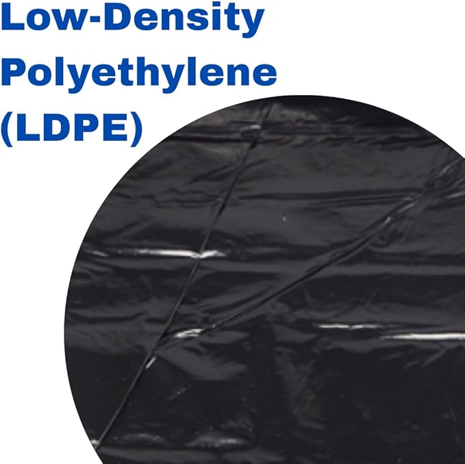 Black LDPE Coreless Trash Bags - Image 5