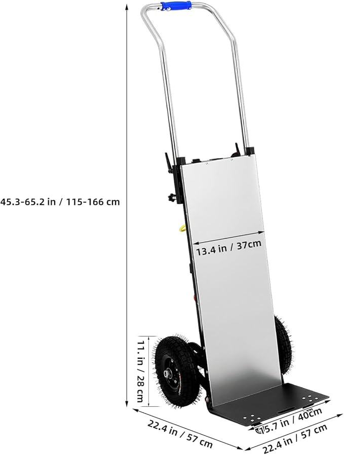 Motorized Hand Truck for Moving Furniture Stair Climbing Hand Truck Dollys Cart - Image 2