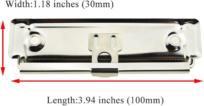 HAHIYO 3.94 Inches Metal Clipboard Clips - Image 2