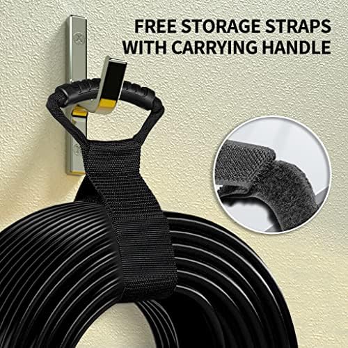HUANCHAIN Indoor Outdoor Black Extension Cord 200 FT Waterproof 16/3 Gauge - Image 6