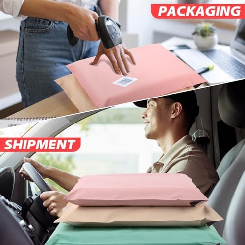 Oududianzi Variety Poly Mailers, 30 Pack Shipping Envelopes, Plastic Packaging Bags, Self-Seal Polymailers, Mailers Poly Bags, Shipping Bags for Small Business (10 Each: 10x13, 11x15, 12.5x16) - Image 6