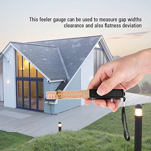 Hilitand 1Pc Wedge Shaped Vernier Feeler Inspection Flatness Measuring Tool for House Engineering (0.2mm) - Image 5