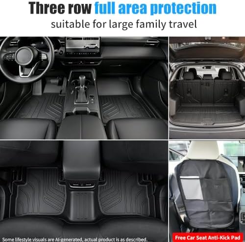 Floor Mats & Cargo Liners Replacement for Mazda CX-5 (2017-2026 cx-5, Trunk Liner) (2026 cx-5, Foot Mat Set) - Image 3