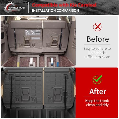 Floor Mats for 2022-2026 Kia Carnival 8 Seater MPV Gas Only - Image 6