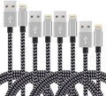 iPhone Charger 4Pack(3ft 6ft 6ft 10ft) MFi Certified Lightning Cable Nylon Braided Fast Charging iPhone Charger Cord Compatible iPhone 14 13 12 11 Pro Max XR XS X 8 7 6 Plus SE and More by MPATIBY