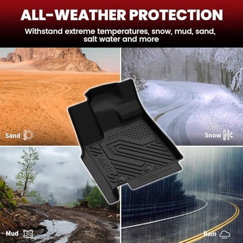 LASFIT Floor Mats for Nissan Armada/Infiniti QX80 7-Seat 2026 2025 - Image 5