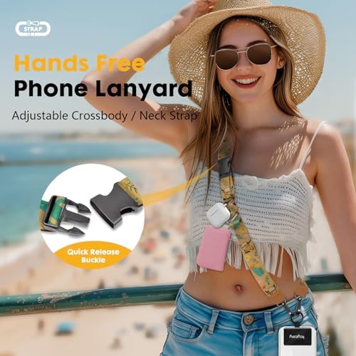 Icycay Phone Lanyard Crossbody Strap Neck Adjustable Teacher Women Cow - Image 2