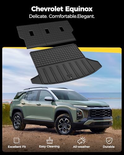 3W Backrest Mat & Cargo Liner for 2025-2026 Chevy Equinox/GMC Terrain - Image 2