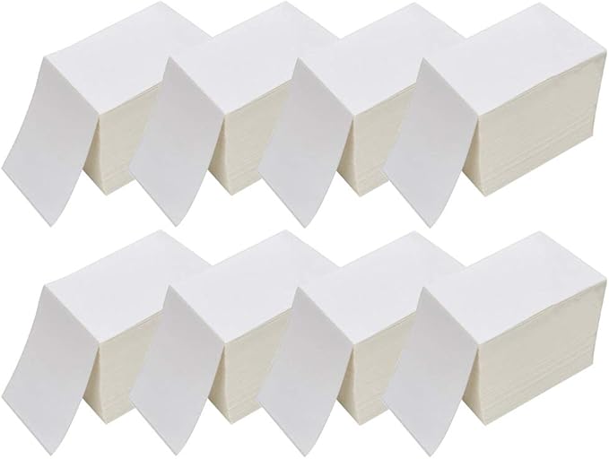 RyhamPaper 4" x 6" Fanfold Direct Thermal Labels by RyhamPaper