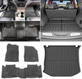 powoq Floor Mats Cargo Mat Compatible with 2011-2021 Jeep Grand Cherokee by powoq