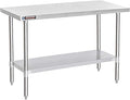 DuraSteel 30x60 Stainless Steel Work Table by DuraSteel