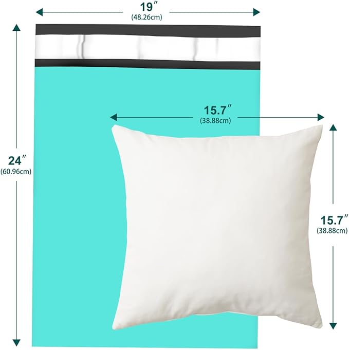 Large Poly Mailers 19x24 Inch 100 Pack, Shipping Bags - Image 2