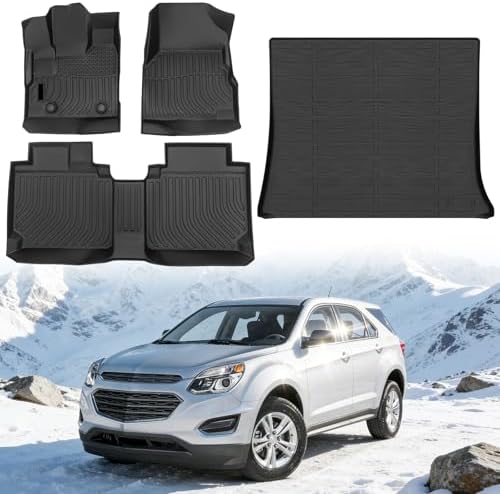 Floor Mats for Chevrolet Chevy Equinox 2012-2017 &for GMC Terrain 2012-2017 by Vehiwell