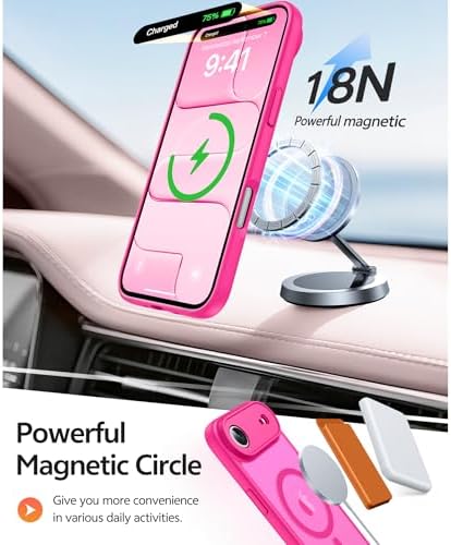 FNTCASE for iPhone Air Case, Fit for Magsafe, with Glass Screen Protector - Image 3