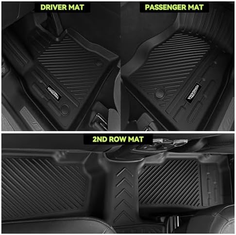 Floor Mat Set for 2020-2026 Ford Escape Hybrid(Not for Gas) - Image 3