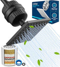 Cobbe High Pressure Filtered Shower Head with Filters for Hard Water Combo by Cobbe