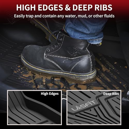 LASFIT All Weather Floor Mats for Honda Civic 2022-2026【Gasoline 】 - Image 4