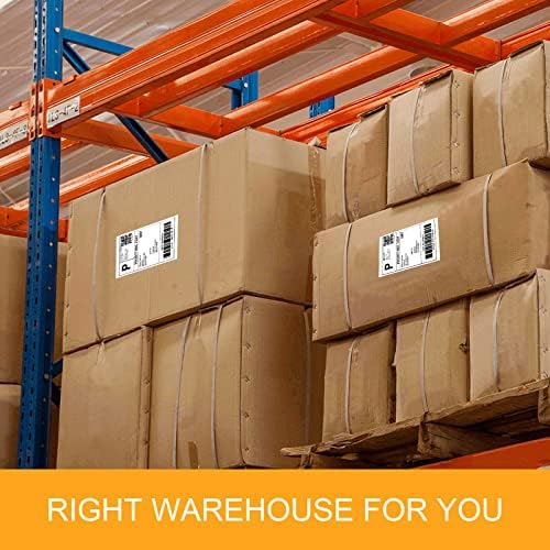(500 Labels/250 Sheets) Labelebal Half Sheet Labels, Shipping Labels 2 Per Sheet for Laser & Inkjet Printers, 8.5" x 5.5" Address Labels, Totally 500 Pcs Half Sheet Shipping Labels - Image 7
