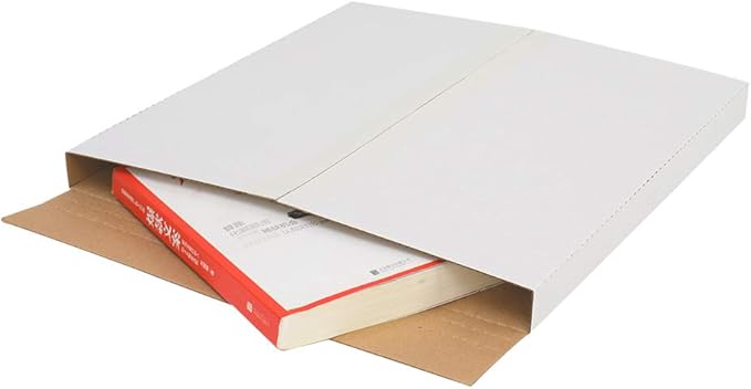 White Vinyl Record LP Shipping Mailer Boxes, 12.5in*12.5in*1in Record Mailers - Image 2