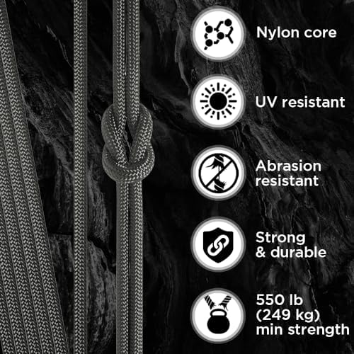 Paracord Rope 550 lb 4mm – Parachute Cord – Utility Camping Rope - Image 3