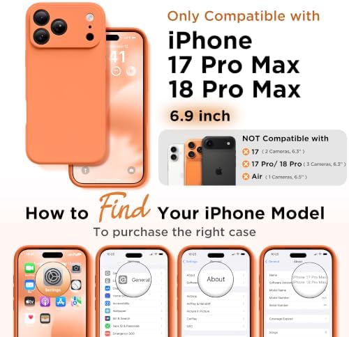 GolbinBox Magnetic for iPhone 18 Pro Max Case/17 Pro Max Case, Dusty Orange - Image 2