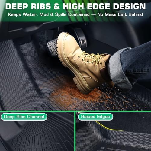 Floor Mats Cargo Liner for Honda Accord 2013-2017 (Sedan ONLY) - Image 2