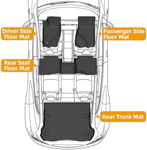 Floor Mats for Jeep Grand Cherokee 2005 2006 2007 2008 2009 2010 - Image 6