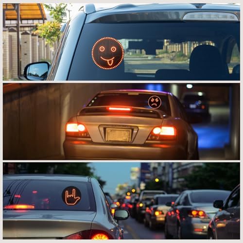 Tomorotec LED Hand Gesture Light, Remote Car Window Signal Display - Image 5