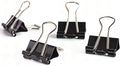 Coideal Mini Binder Clips Black, 0.6 Inch Micro Metal Binder Bull Clips by Coideal