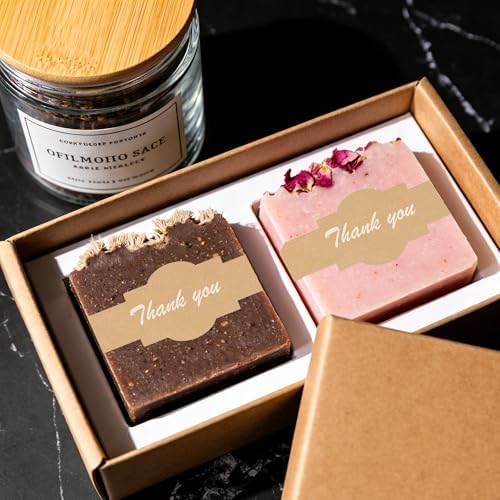 Brown Blank Kraft Soap Labels (Without Decoration) - Image 6