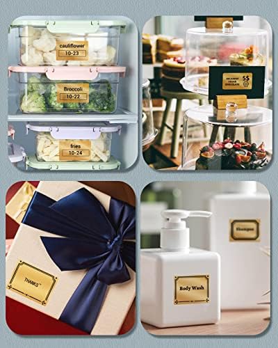Phomemo Labels, 1.97"x 1.18", for M110/M100/M220/M108, Golden, 230 PCS - Image 5