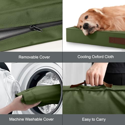 Waterproof Orthopedic Outdoor Dog Bed XL for Extra Large Dogs - Image 5