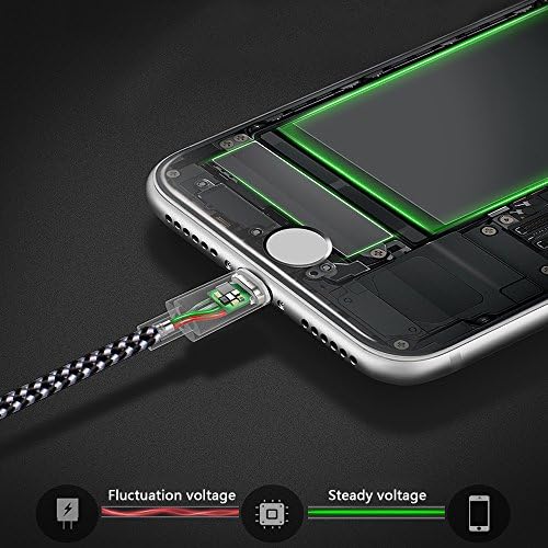 iPhone Charger 4Pack(3ft 6ft 6ft 10ft) MFi Certified Lightning Cable Nylon Braided Fast Charging iPhone Charger Cord Compatible iPhone 14 13 12 11 Pro Max XR XS X 8 7 6 Plus SE and More - Image 6