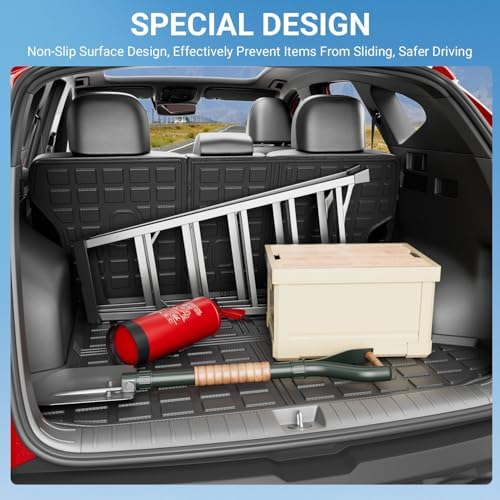 Xipoo Cargo Mats Backrest Mat Compatible with 2022-2026 Tucson - Image 4