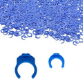100 PCS 1/4 inch Locking Clips Reverse Osmosis Clip ro Water line Clips Blue Clip for Locking Quick Connect Fittings for RO Reverse Osmosis Water Filter Fittings, Irrigation or Pneumatic Connector by Unknown