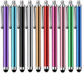 Stylus Pen [10 Pack] Universal Capacitive Touch Screen Pens for Tablets, iPad mini, iPad Pro, iPad Air, Smartphones, Samsung Galaxy - Multiple Colors by Unknown