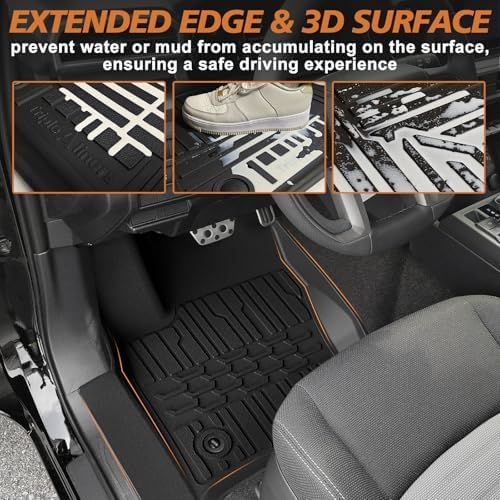 TripleAliners Floor Mats for 2025 2026 Toyota 4Runner 5-Seat, Not Hybrid - Image 6