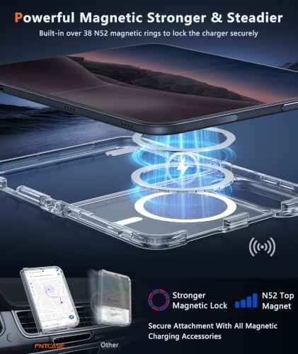 FNTCASE for iPhone Duo Case, with Screen Protector, Compatible with Magsafe - Image 5