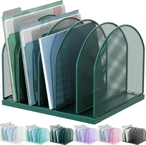 gianotter Desktop File Organizer with 5 Compartments by gianotter