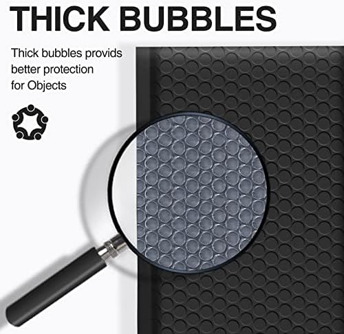 UCGOU Bubble Mailers 8.5x12" 25 Pack Usable Size 8.5x11" Black Shipping Bag - Image 4